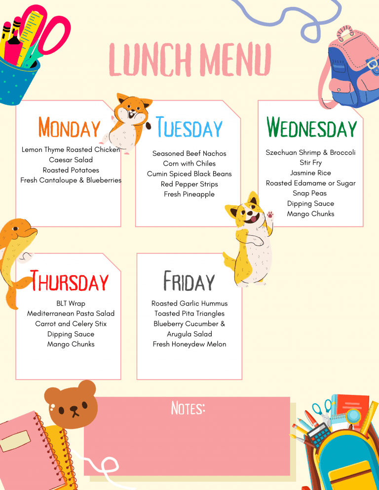 School Lunch and Bento Box Recipes 5