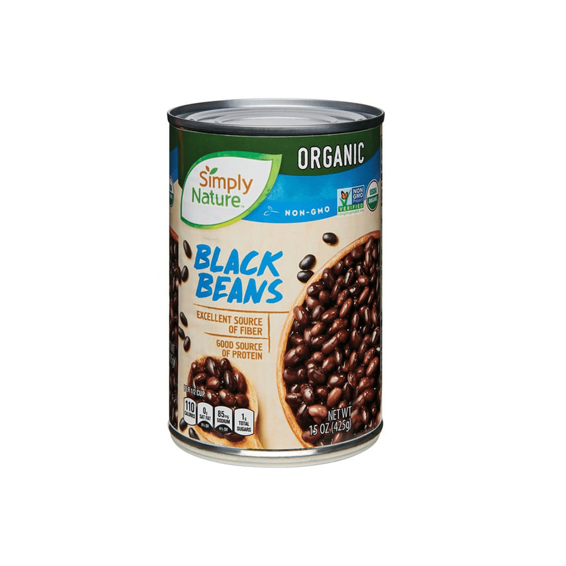 black beans rinsed and drained is an ingredient for the low carb burrito bowl